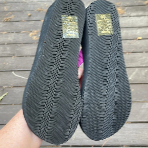 NWOT Floopi Women's Yoga Mat Thong Flip Flop Wedge Sandals - Anna size 10 - Picture 4 of 8